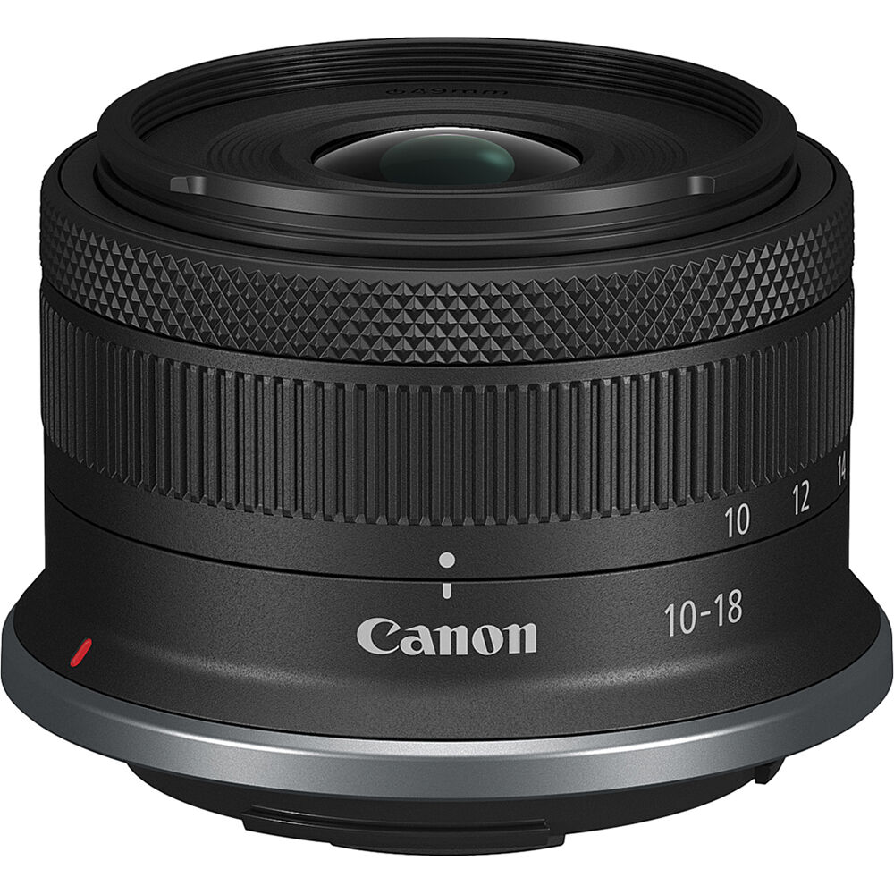 Canon RF-S 10-18mm f/4.5-6.3 IS STM Lens (Canon RF) 6262C002 - 7PC Bundle