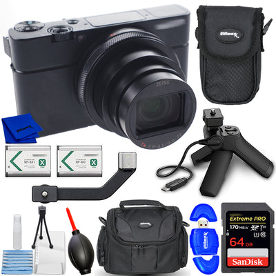 Sony Cyber-shot DSC-RX100 VII Digital Camera with Shooting Grip Bundle