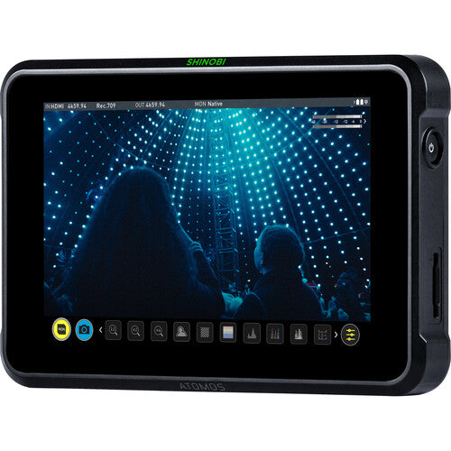 Atomos Shinobi 7" 4K HDMI/SDI Monitor ATOMSHB002 - 10PC Accessory Bundle
