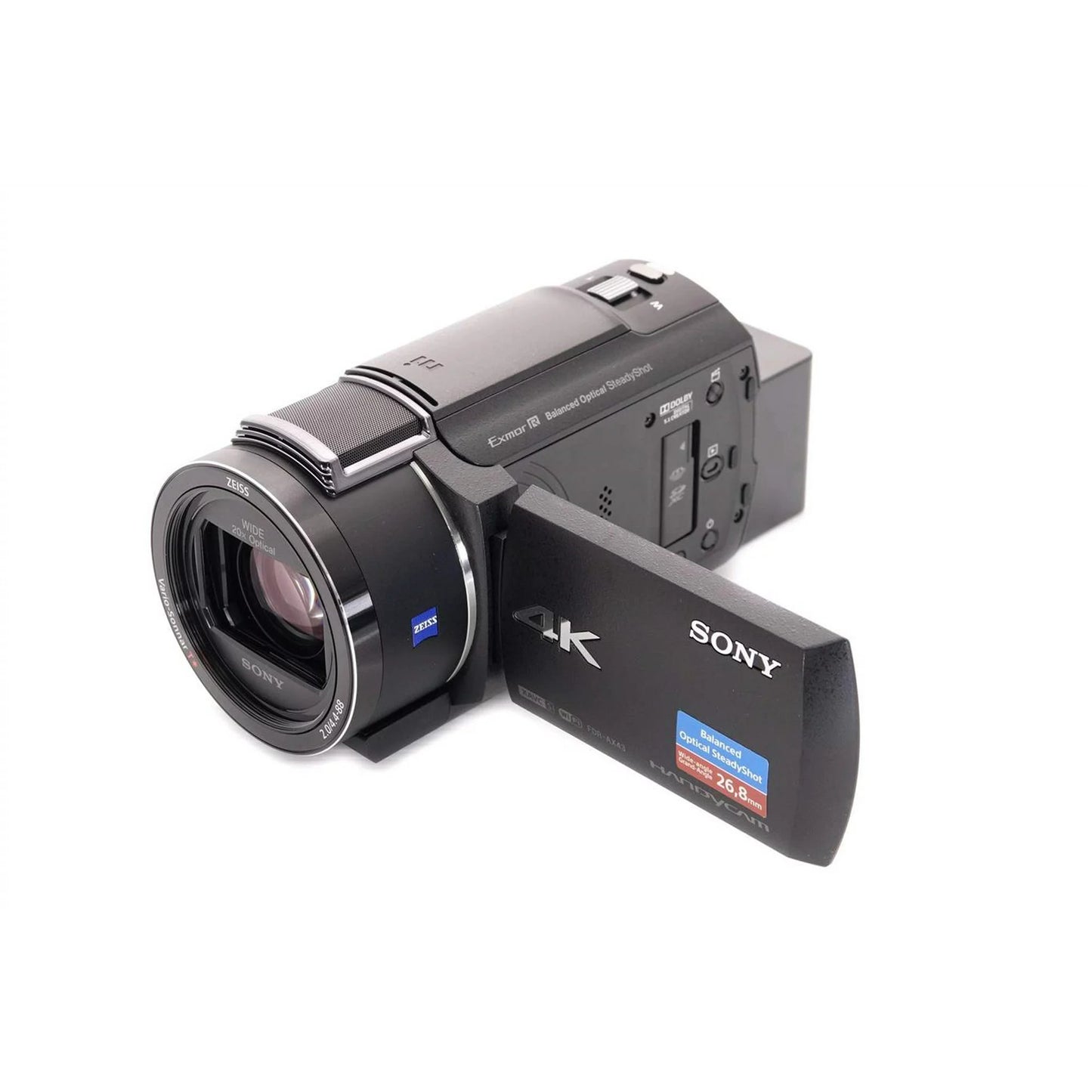 Sony FDR-AX43A UHD 4K Handycam Camcorder FDR-AX43A/B - 7PC Accessory Bundle