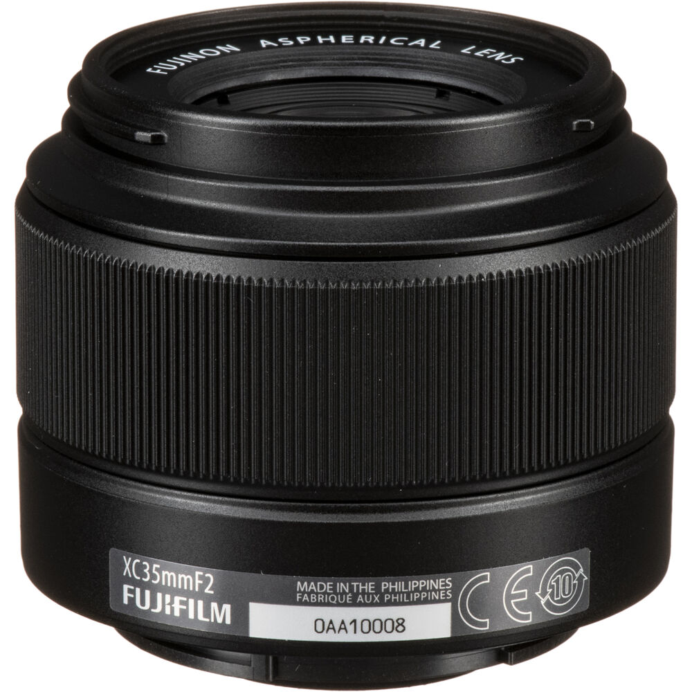 FUJIFILM XC 35mm f/2 Lens 16647434 - 7PC Accessory Bundle