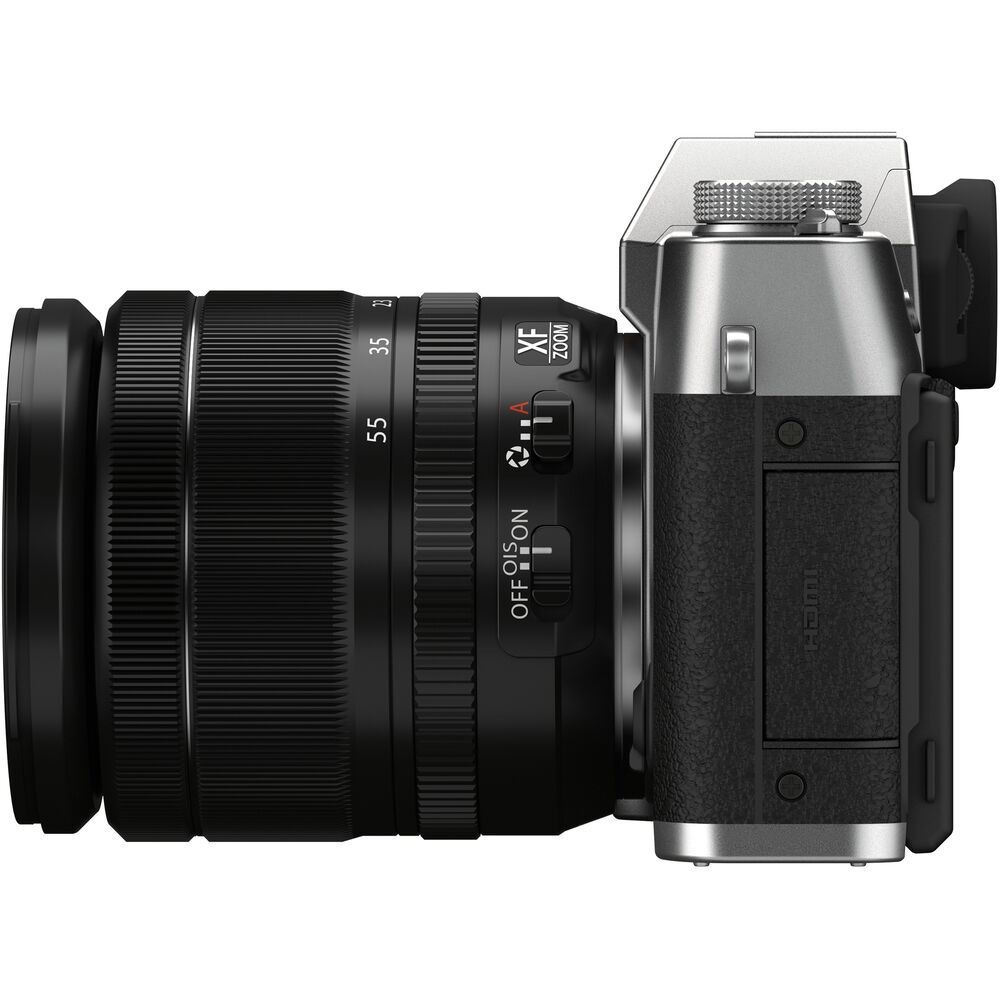 FUJIFILM X-T30 II Mirrorless Camera with 18-55mm Lens Silver - 7PC Accessory Kit