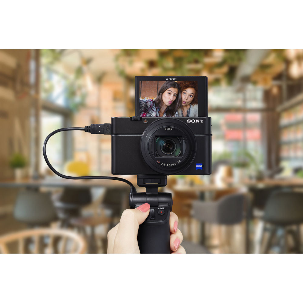 Original Sony VCT-SGR1 Shooting Grip (with Pouch, Wrist Strap & Cable Clamper)