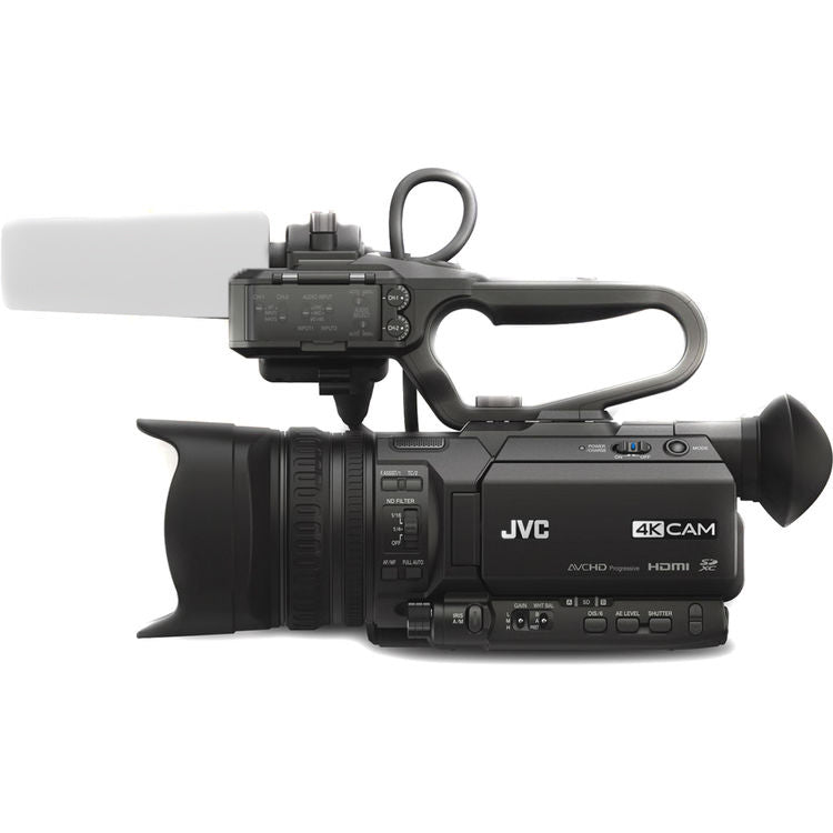JVC GY-HM180 Ultra HD 4K Camcorder with HD-SDI + 64GB + Filter Kit Bundle