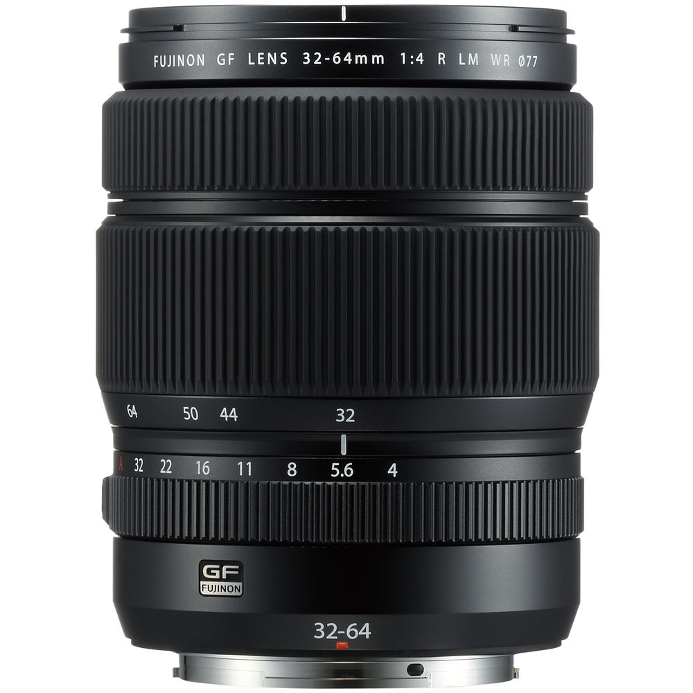 FUJIFILM GF 32-64mm f/4 R LM WR Lens 600018214 - 7PC Accessory Bundle