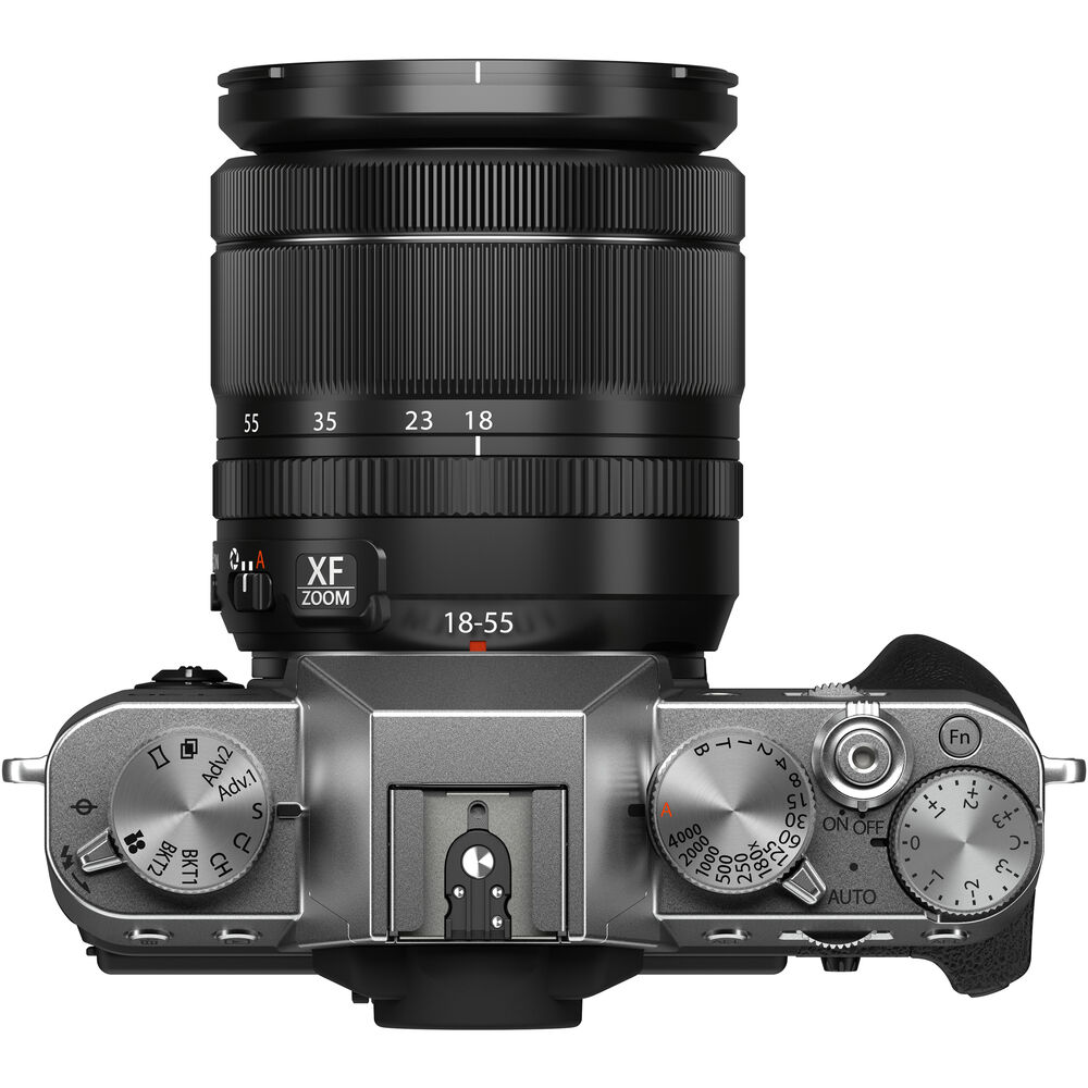 FUJIFILM X-T30 II Mirrorless Camera with 18-55mm Lens Silver - 7PC Accessory Kit