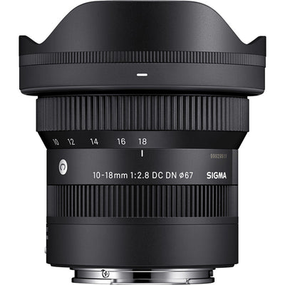 Sigma 10-18mm f/2.8 DC DN Contemporary Lens (Sony E) 207965 - 10PC Accessory Kit