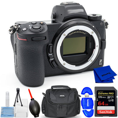 Nikon Z 6II Mirrorless Digital Camera (Body Only) 1659 - 7PC Accessory Bundle Nikon