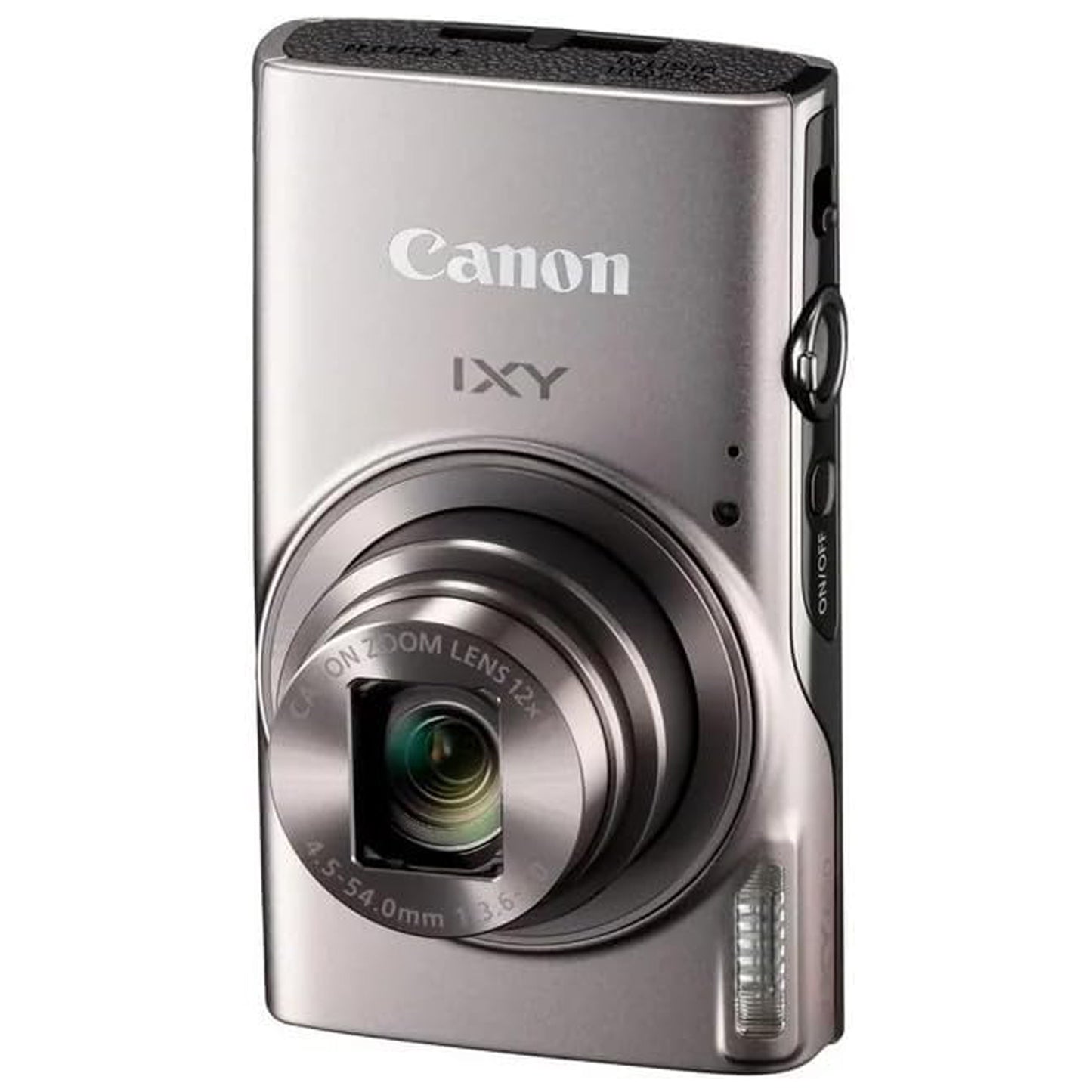 Canon Compact Digital Camera IXY650 (Silver) IXY650SL - 10PC Accessory Bundle