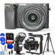 Sony a6400 Mirrorless Camera with 16-50mm f/3.5-5.6 OSS II Lens - 10PC Bundle Sony