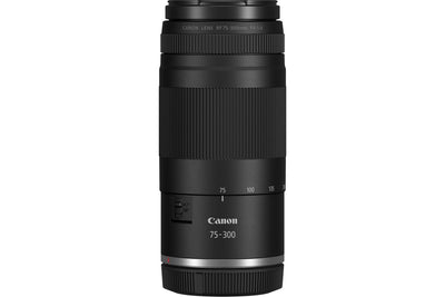 Canon RF 75-300mm f/4-5.6 Lens 7155C002 - 9PC Accessory Bundle