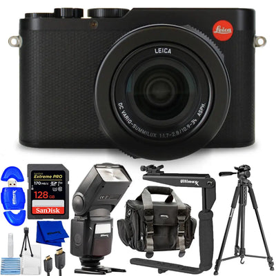 Leica D-Lux 8 Digital Camera 19191 - 10PC Accessory Bundle Leica
