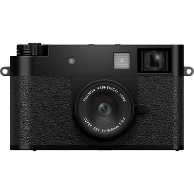 FUJIFILM X half Digital Camera (Black) 16954071 - 12PC Accessory Bundle