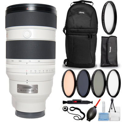Sony FE 50-150mm f/2 GM Lens (Sony E) SEL50150GM - 9PC Accessory Bundle Sony