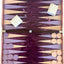 Lucite Acrylic Backgammon Set 18" Large Premium Board and Pieces