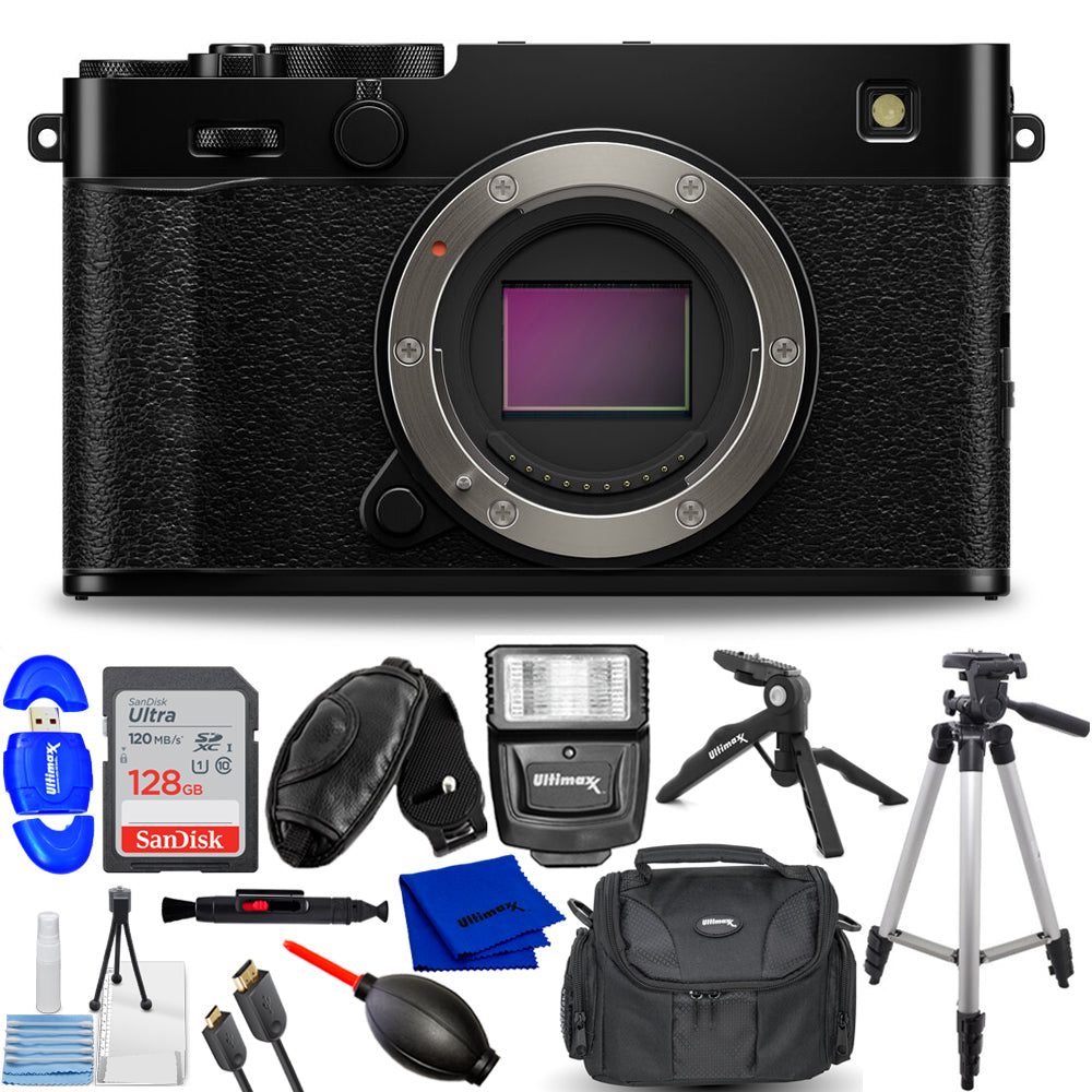 FUJIFILM X-E5 Mirrorless Camera (Body, Black) 16949844 - 12PC Accessory Bundle