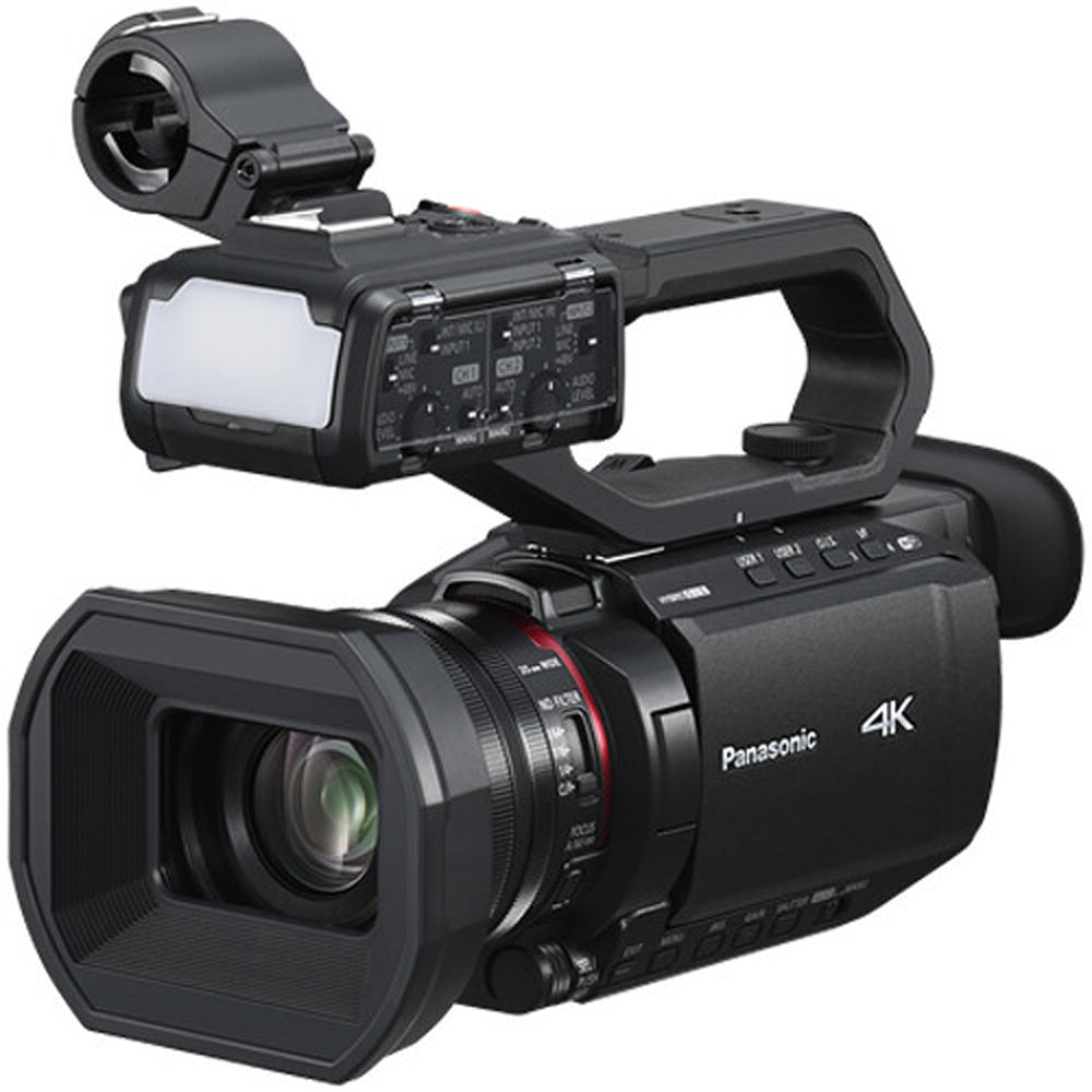 Panasonic CX20 Professional Compact 4K Camcorder w/ XLR Inputs - 7PC Bundle Panasonic