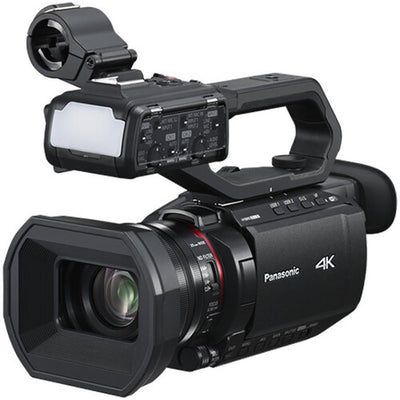 Panasonic CX20 Professional Compact 4K Camcorder w/ XLR Inputs - 12PC Bundle Panasonic
