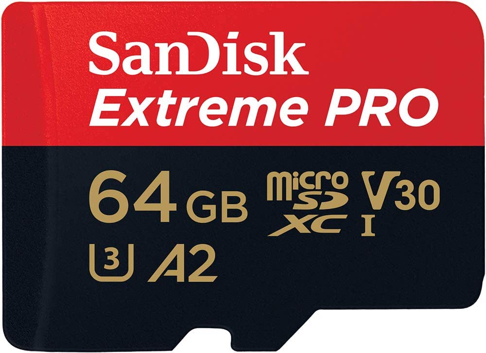 SanDisk 64GB Micro Extreme PRO 200MB/s -SDSQXCU-064G-GN6MA
