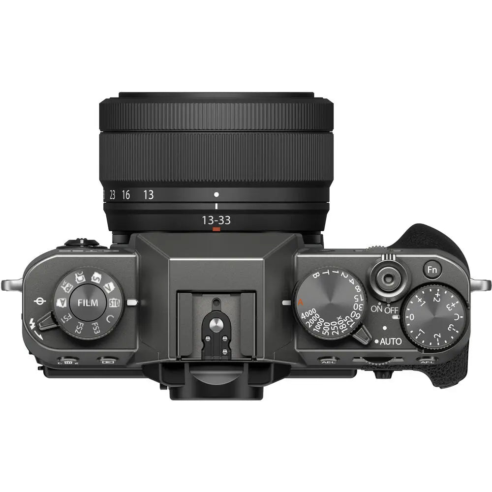 FUJIFILM X-T30 III Mirrorless Camera with 13-33mm f/3.5-6.3 Lens Charcoal Silver