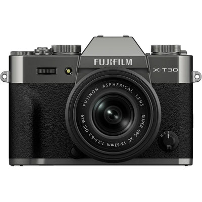 FUJIFILM X-T30 III Mirrorless Camera with 13-33mm Lens (Charcoal Silver) Kit