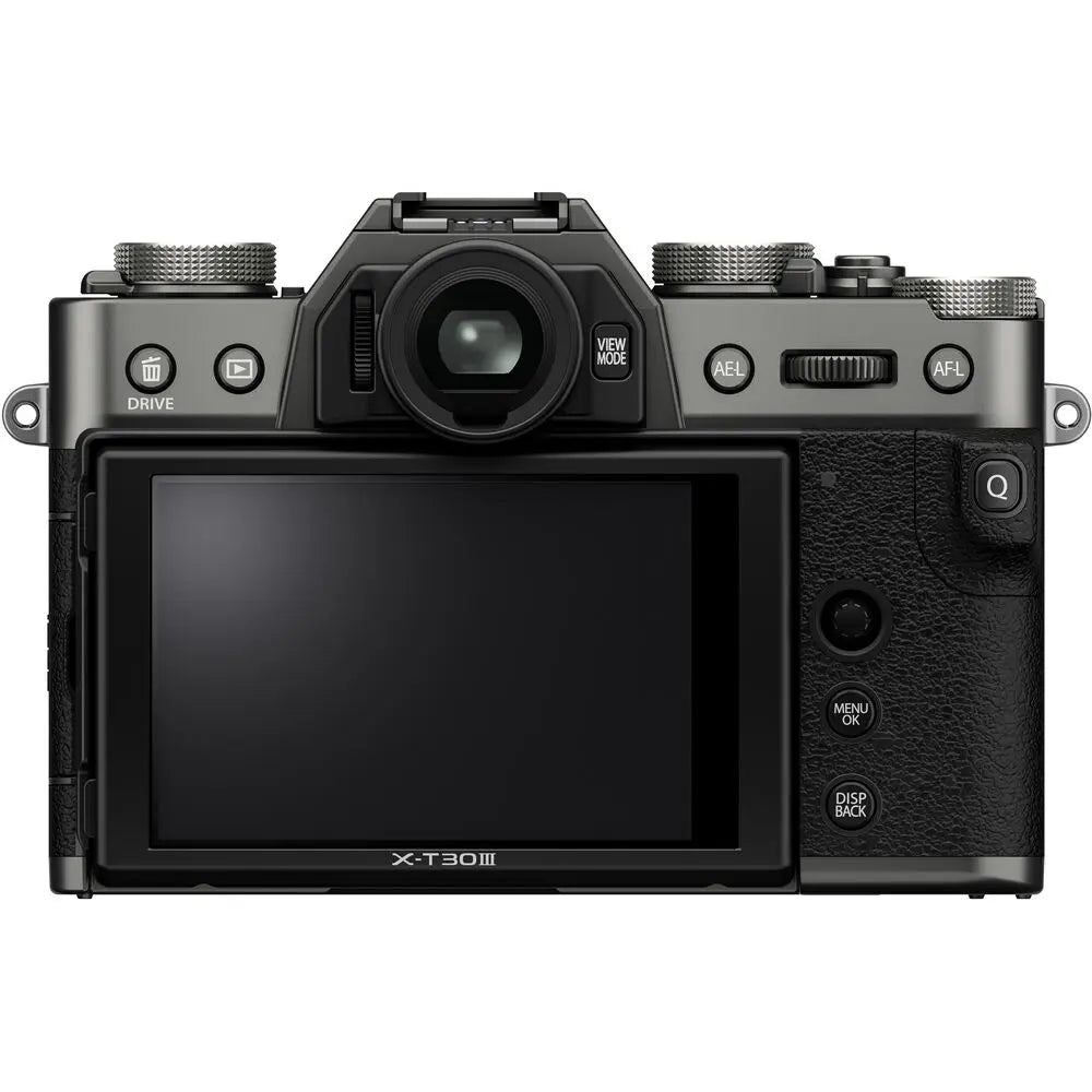 FUJIFILM X-T30 III Mirrorless Camera with 13-33mm Lens (Charcoal Silver) Kit