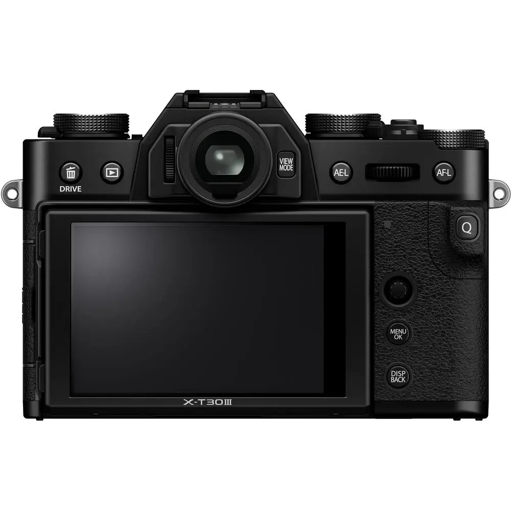 FUJIFILM X-T30 III Mirrorless Camera with 13-33mm Lens (Black) Filter Bundle
