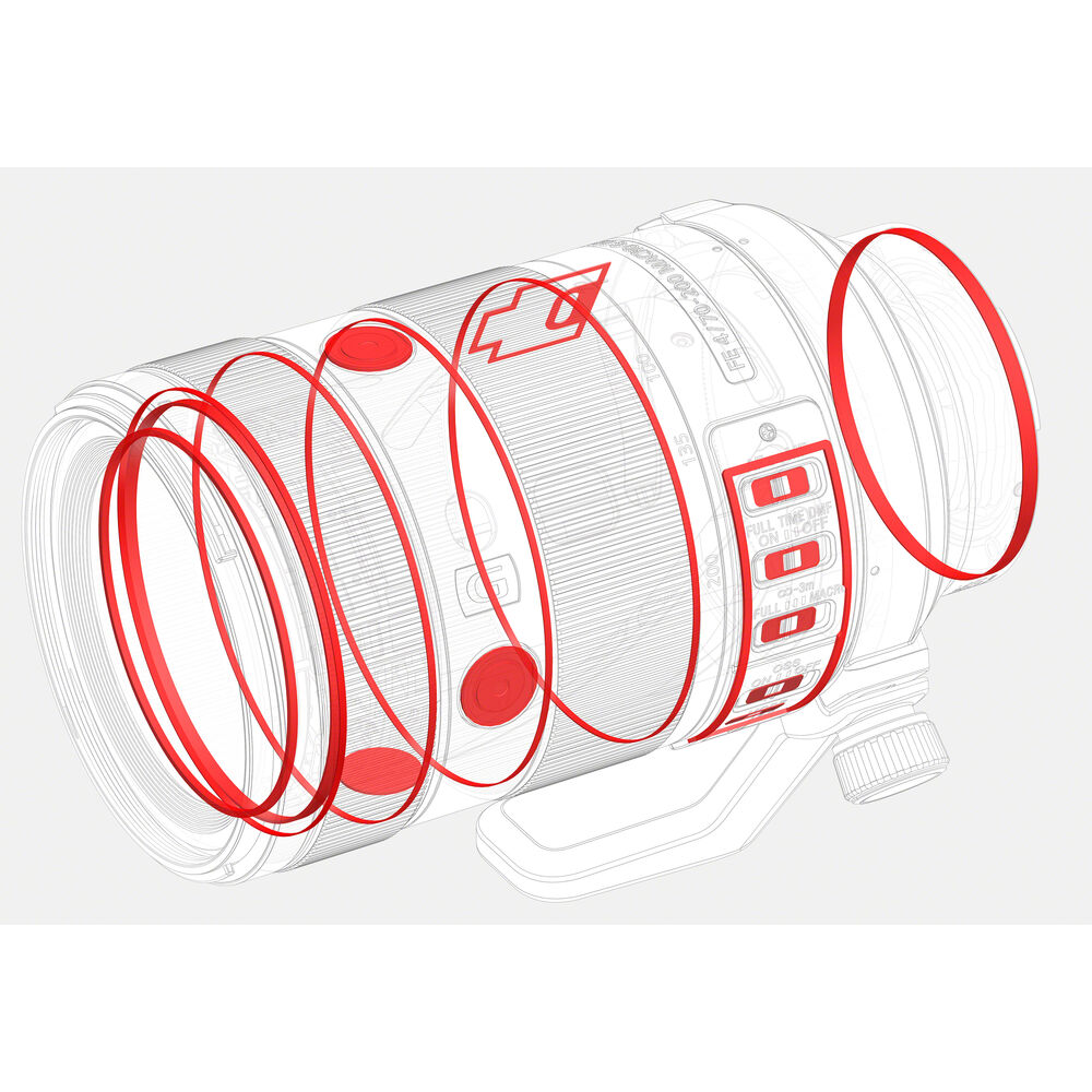 Sony FE 70-200mm f/4 Macro G OSS II Lens Open Box