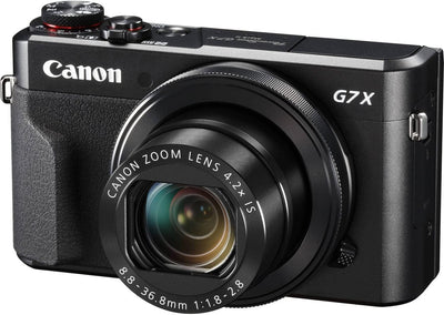Canon PowerShot G7 X Mark II (Black) (Renewed)