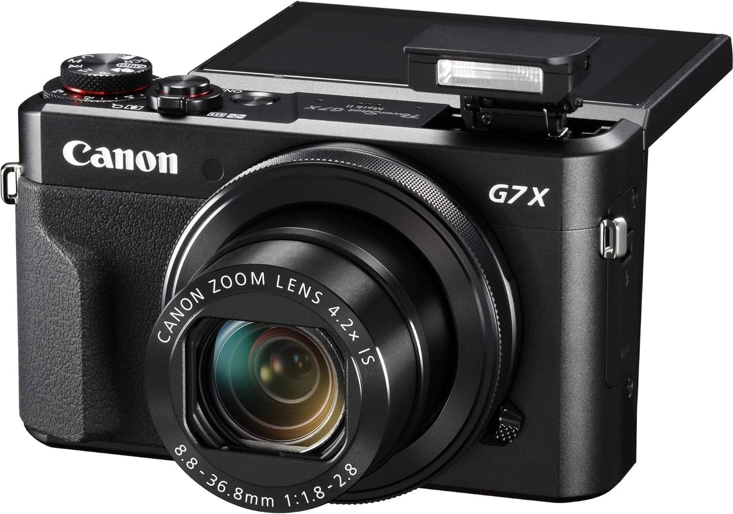 Canon PowerShot G7 X Mark II (Black) (Renewed)