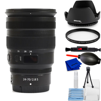 Nikon NIKKOR Z 24-70mm f/2.8 S II Lens 20129 - 7PC Accessory Bundle