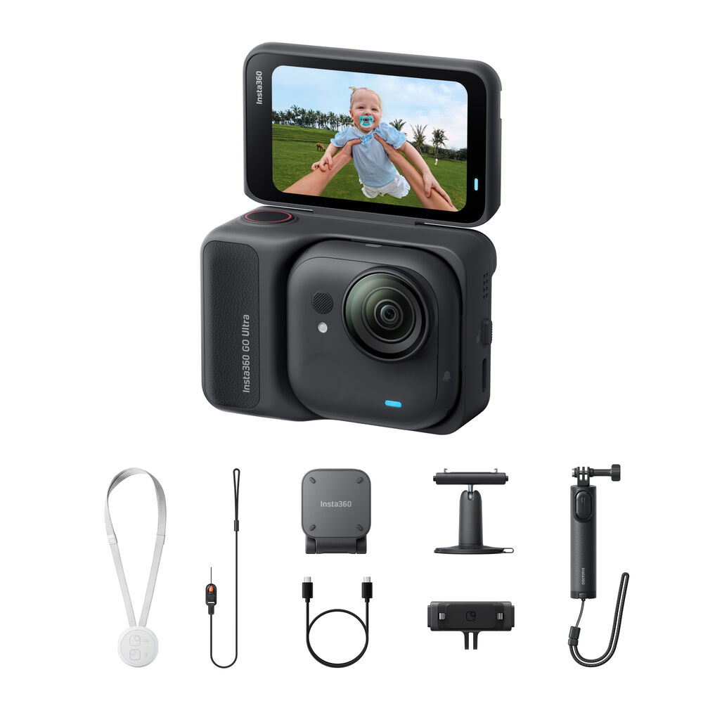 Insta360 GO Ultra Creator Bundle (Black) - Action Accessory Bundle