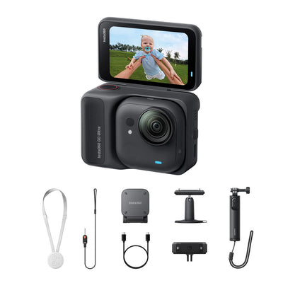 Insta360 GO Ultra Creator Bundle (Black) - Action Accessory Bundle