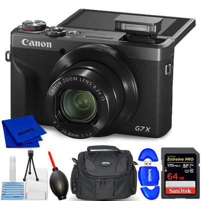 Canon PowerShot G7 X Mark III Digital Camera 30th Anniversary Graphite Kit