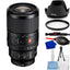 Sony FE 100mm f/2.8 Macro GM Lens SEL100M28GM - 7PC Accessory Bundle