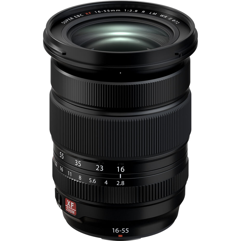 FUJIFILM XF 16-55mm f/2.8 R LM WR II Lens 16836580 - 7PC Accessory Kit
