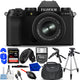 FUJIFILM X-S20 Mirrorless Camera with 15-45mm Lens (Black) 16781943 - Bundle Fujifilm