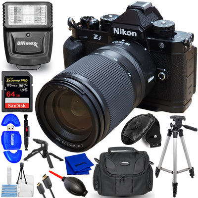 Nikon Zf Mirrorless Camera with NIKKOR Z 28-75mm f/2.8 Lens - 14PC Accessory Kit