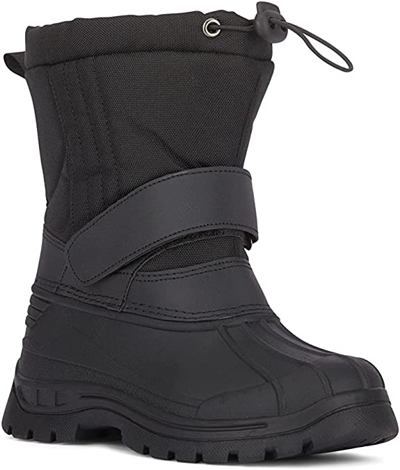 AQUAKIX Black Toggle Snow Boot (Y11)