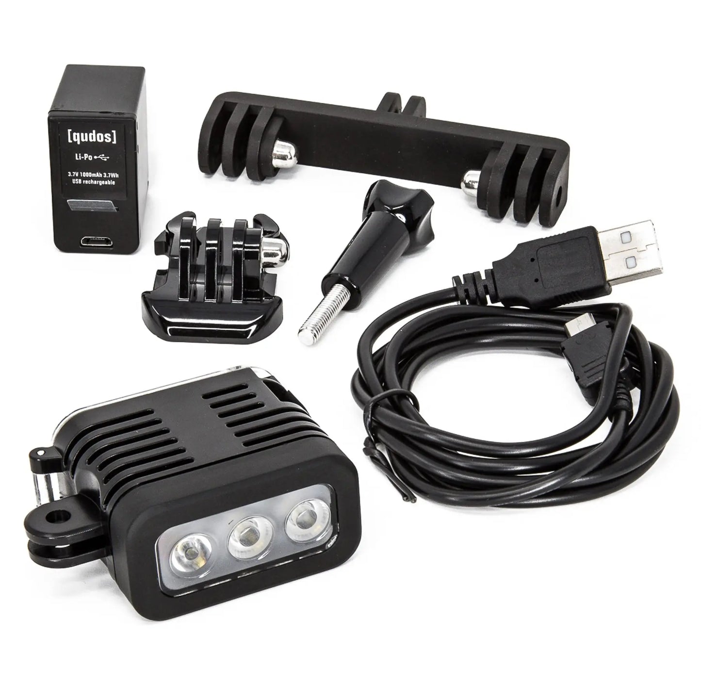 Scuba Divers Bundle for GoPro HERO7 HERO6 HERO5 with Housing, LED Light & Floaty Ultimaxx