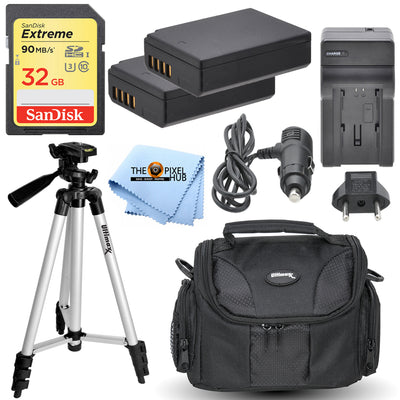 Accessory Bundle for Canon T7 T6 T5 T3 1100D 1300D 2000D 3000D 4000D with Tripod