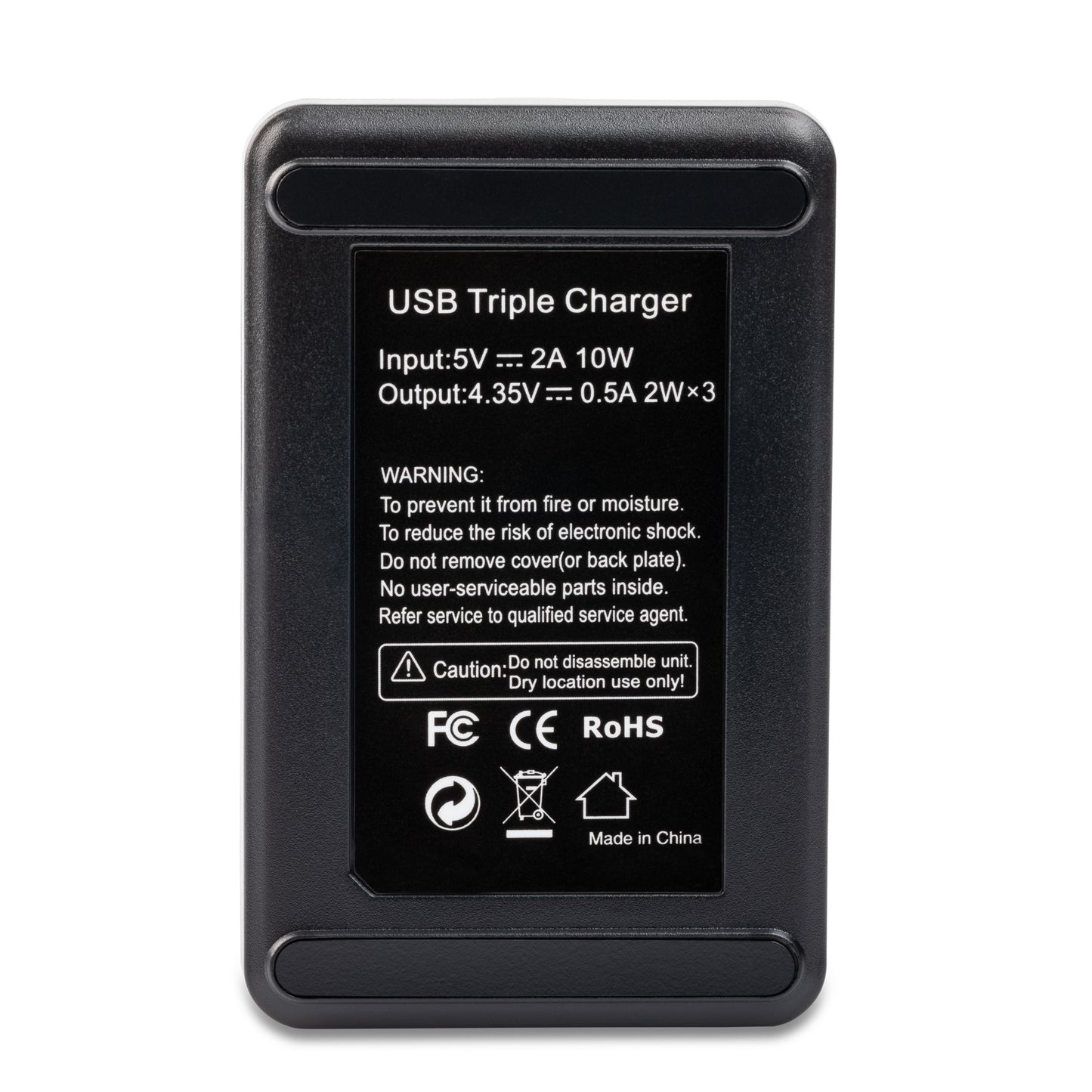 Ultimaxx Triple 3-Channel Charger Station for Insta360 One X2 with LED Display