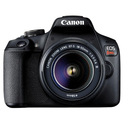 Canon EOS Rebel T7 with EF-S 18-55mm f/3.5-5.6 III Lens - 2727C003