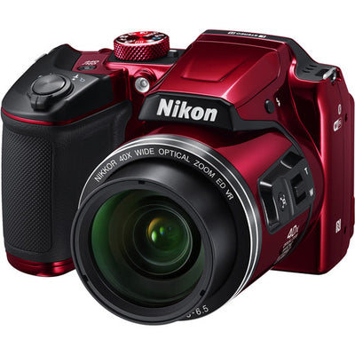 Nikon COOLPIX B500 Digital Camera (Red) - 26508