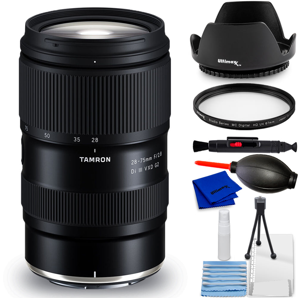 Tamron 28-75mm f/2.8 Di III VXD G2 Lens (Nikon Z) AFA063Z700 - 7PC Accessory Kit