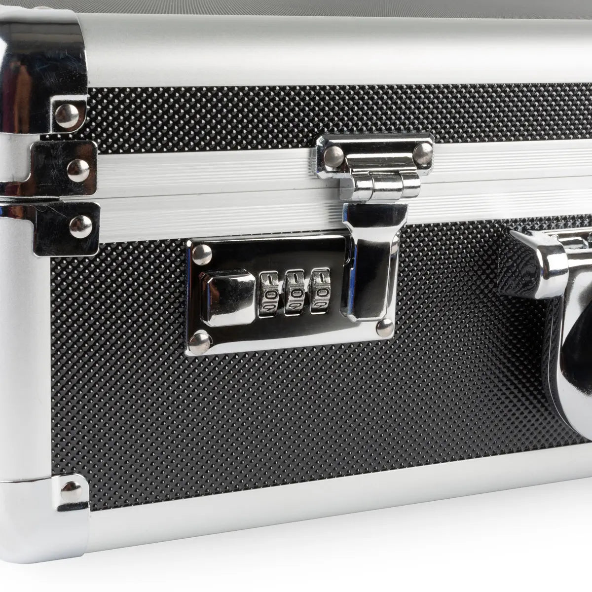 Medium Aluminum Camera Drone Case DIY Customizable Foam with Dual Combo Locks Ultimaxx