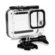 45m/147ft Waterproof Housing Transparent Protective Case for GoPro HERO8 Ultimaxx