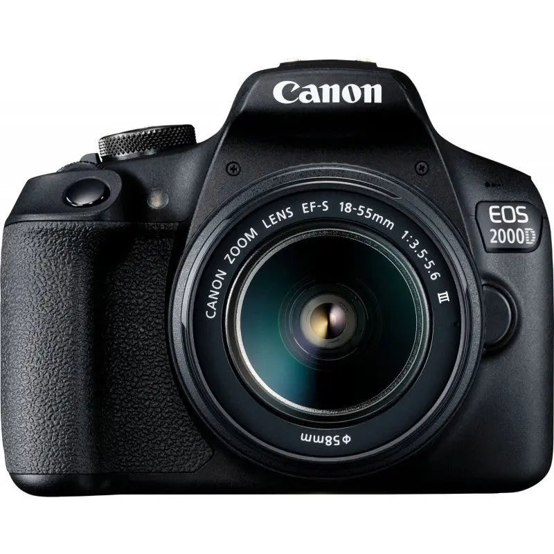 Canon EOS 2000D / Rebel T7 18-55mm + 75-300mm + 500mm 30 Piece