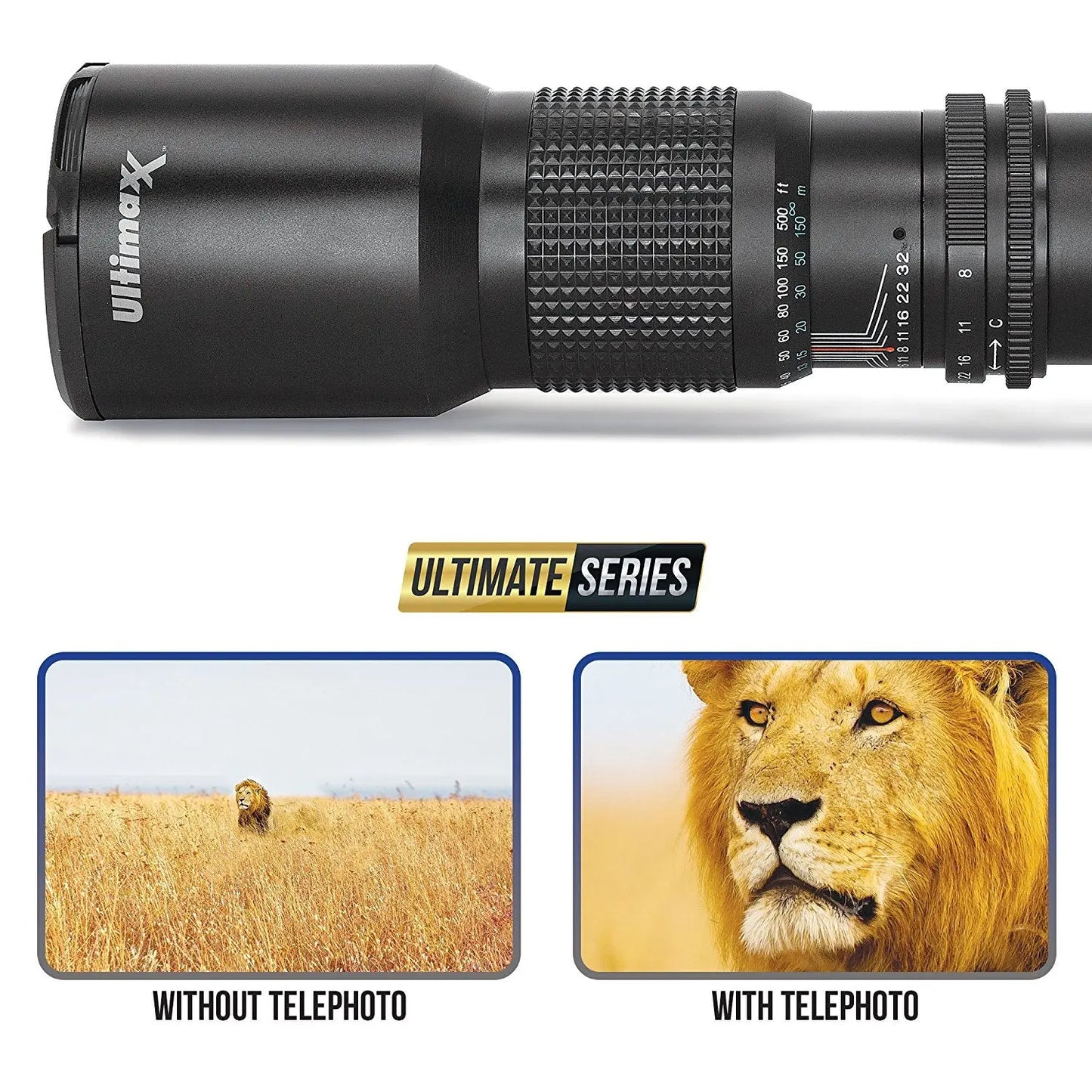 Canon EOS 2000D / Rebel T7 18-55mm + 75-300mm + 500mm 30 Piece Accessory Bundle Canon