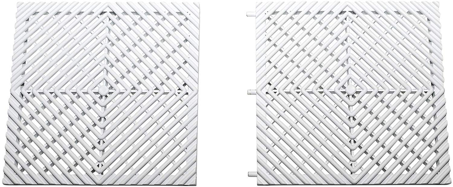 Ready Covers Radiator Cover (WHITE - 48 Tiles, 250 Pegs)